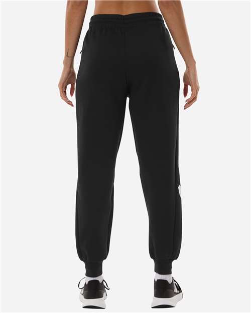 Adidas AT223 Women's Z.N.E Joggers - Black/ White - model back