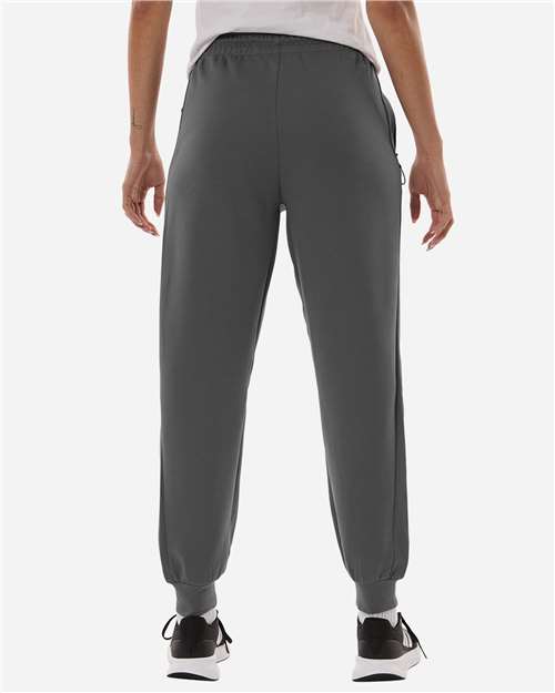 Adidas AT223 Women's Z.N.E Joggers - Team Grey Four/ White - model back