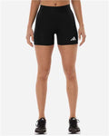 Adidas AT310 Women's Techfit Compression Shorts - Black - model front