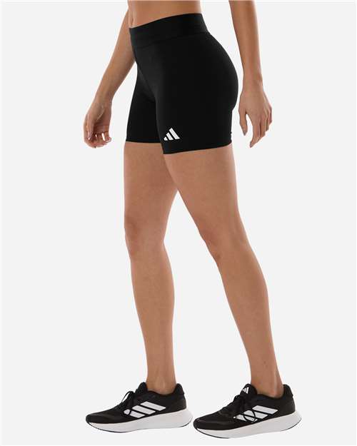 Adidas AT310 Women's Techfit Compression Shorts - Black - model side