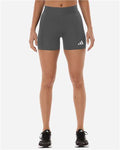 Adidas AT310 Women's Techfit Compression Shorts - Team Grey Four - model front