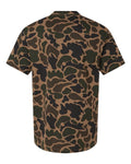 Independent Trading Co. PRM180PT Unisex Premium T-Shirt - Duck Camo - back