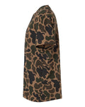 Independent Trading Co. PRM180PT Unisex Premium T-Shirt - Duck Camo - side