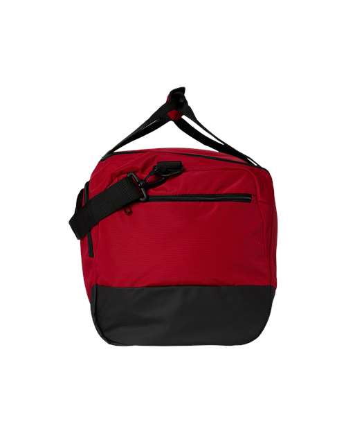 Adidas AB602 Defender 5 Medium Duffel Bag - Team Power Red/ White - side