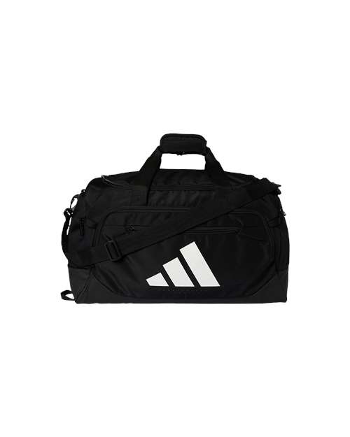 Adidas AB603 Defender 5 Small Duffel Bag - Black/ Black - front