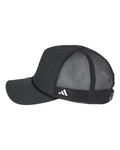 Adidas AH608 Fundamental Dispatch Trucker Cap - Team Dark Grey/ Black/ White - side