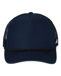 Adidas AH608 Fundamental Dispatch Trucker Cap - Team Navy Blue/ Black/ White - front