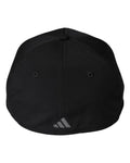 Adidas AH609 Fundamental Gameday Stretch Cap - Black/ Team Dark Grey - back