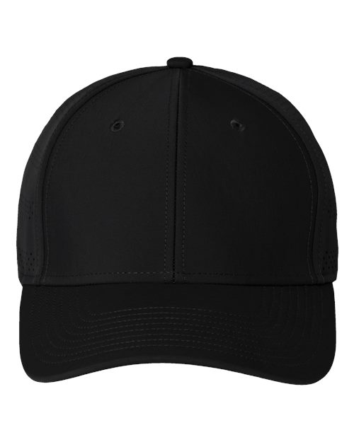 Adidas AH609 Fundamental Gameday Stretch Cap - Black/ Team Dark Grey - front