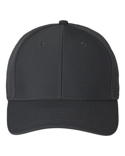 Adidas AH609 Fundamental Gameday Stretch Cap - Team Dark Grey/ White - front