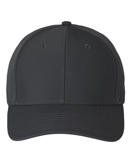 Adidas AH609 Fundamental Gameday Stretch Cap - Team Dark Grey/ White - front