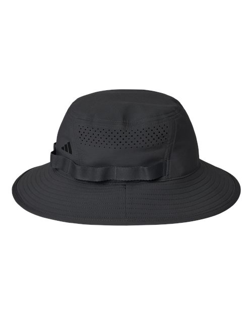 Adidas AH610 Fundamental Victory Bucket Hat - Team Dark Grey/ Black - side