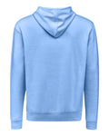J. America 8720 Unisex BTB Fleece Hooded Sweatshirt - Carolina Blue - back