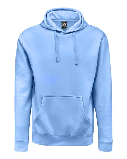 J. America 8720 Unisex BTB Fleece Hooded Sweatshirt - Carolina Blue - front