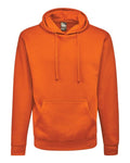 J. America 8720 Unisex BTB Fleece Hooded Sweatshirt - Orange - front