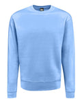 J. America 8721 Unisex BTB Fleece Crewneck Sweatshirt - Carolina Blue - front