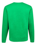 J. America 8721 Unisex BTB Fleece Crewneck Sweatshirt - Kelly - back