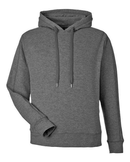 J. America 8740 Unisex Electric Fleece Hooded Sweatshirt - Electric Onyx - front