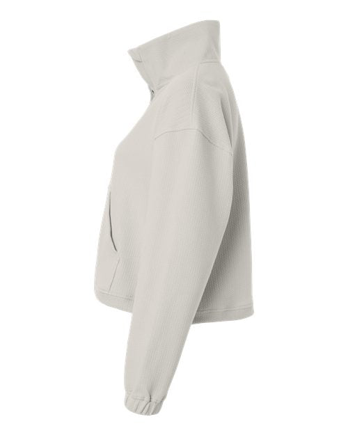 Swannies SWKL400L Women's Kenna Quarter-Zip Pullover - Glacier - side
