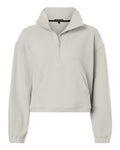 Swannies SWKL400L Women's Kenna Quarter-Zip Pullover - Glacier - front