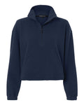 Swannies SWKL400L Women's Kenna Quarter-Zip Pullover - Navy - front