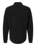 Swannies SWL500 Men's Luke Quarter-Zip Pullover - Black - back