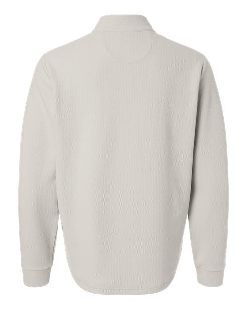 Swannies SWL500 Men's Luke Quarter-Zip Pullover - Glacier - back