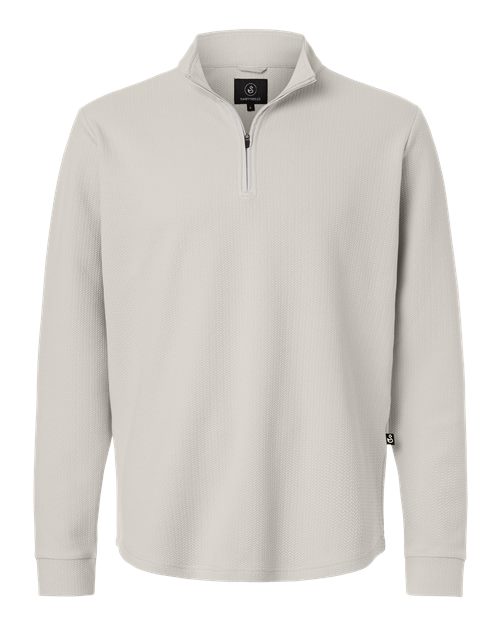 Swannies SWL500 Men's Luke Quarter-Zip Pullover - Glacier - front