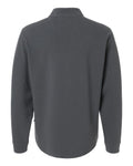 Swannies SWL500 Men's Luke Quarter-Zip Pullover - Graphite - back