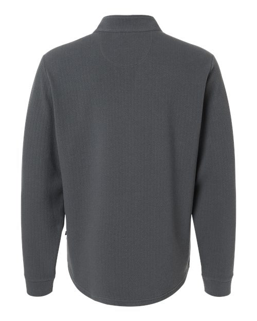 Swannies SWL500 Men's Luke Quarter-Zip Pullover - Graphite - back