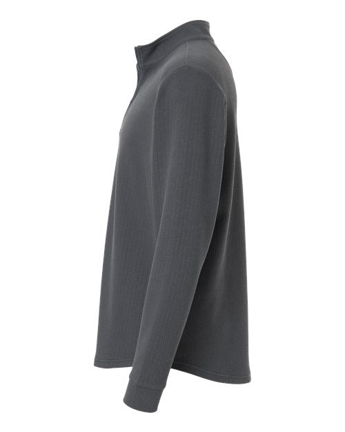 Swannies SWL500 Men's Luke Quarter-Zip Pullover - Graphite - side