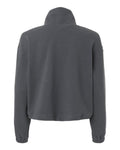 Swannies SWKL400L Women's Kenna Quarter-Zip Pullover - Graphite - back