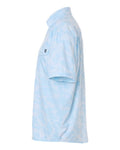 HUK H1500220 Men's Tidepoint Printed Short Sleeve Shirt - Coastal Drift - side