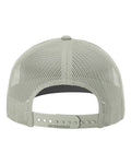 Richardson 112 Snapback Trucker Cap - Quarry/ Quarry - back