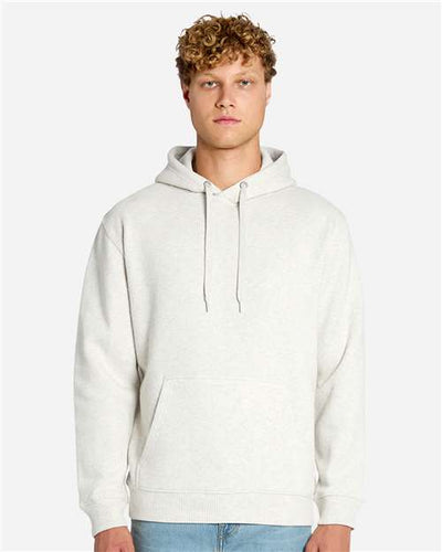Lane Seven LS11001 Unisex Nantucket Hoodie Sweatshirt - Oatmeal Heather - model front