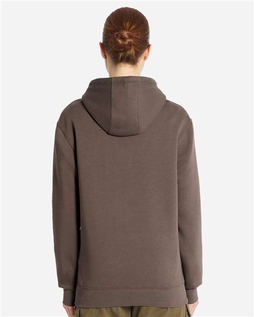 Lane Seven LS14001 Unisex Premium Hoodie Sweatshirt - Coffee - model back