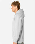 Lane Seven LS14001 Unisex Premium Hoodie Sweatshirt - Dove Grey - model side
