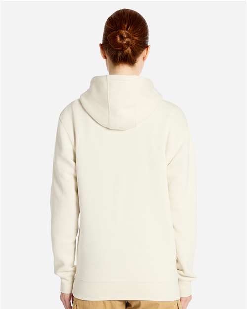 Lane Seven LS14001 Unisex Premium Hoodie Sweatshirt - Tofu - model back