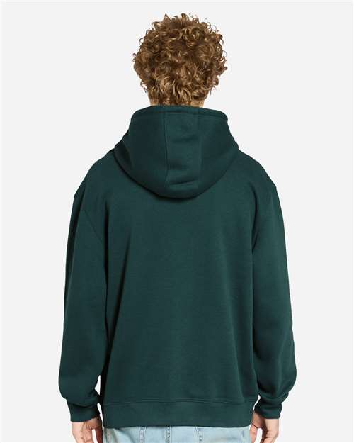 Lane Seven LS14003 Unisex Premium Full-Zip Hoodie Sweatshirt - Sports Green - model back