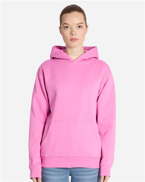 Lane Seven LS16001 Unisex Urban Hoodie Sweatshirt - Fuchsia Pink - model front
