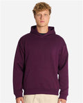 Lane Seven LS16001 Unisex Urban Hoodie Sweatshirt - Mauve Wine - model front