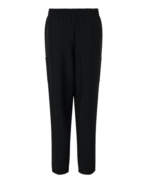 Hanes HMB001 Men's Scrub Joggers - Black - back
