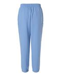 Hanes HMB001 Men's Scrub Joggers - Ceil Blue - back