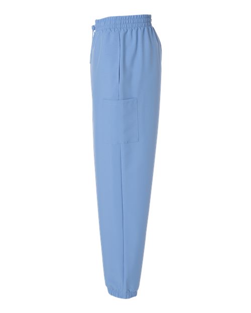 Hanes HMB001 Men's Scrub Joggers - Ceil Blue - side