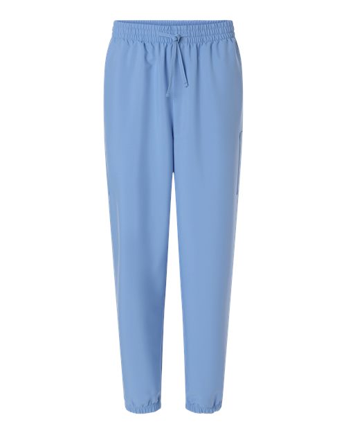 Hanes HMB001 Men's Scrub Joggers - Ceil Blue - front
