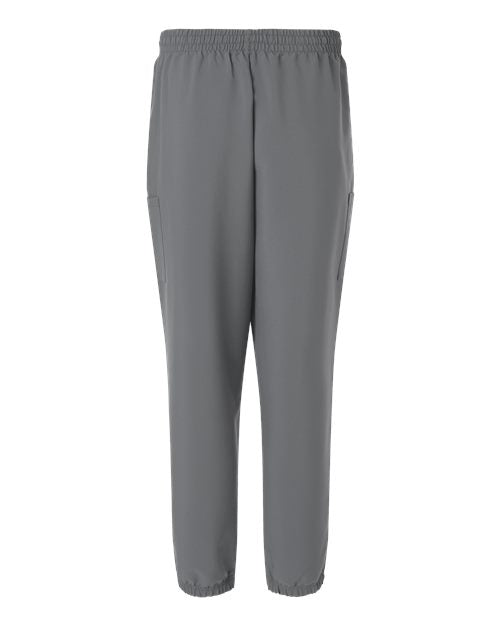 Hanes HMB001 Men's Scrub Joggers - Grey - back