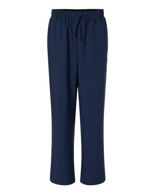 Hanes HMB003 Men's Scrub Open Leg Pants - Navy - front