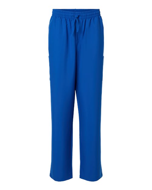 Hanes HMB003 Men's Scrub Open Leg Pants - Royal Blue - front