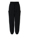 Hanes HSB001 Women's Scrub Joggers - Black - back
