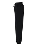 Hanes HSB001 Women's Scrub Joggers - Black - side